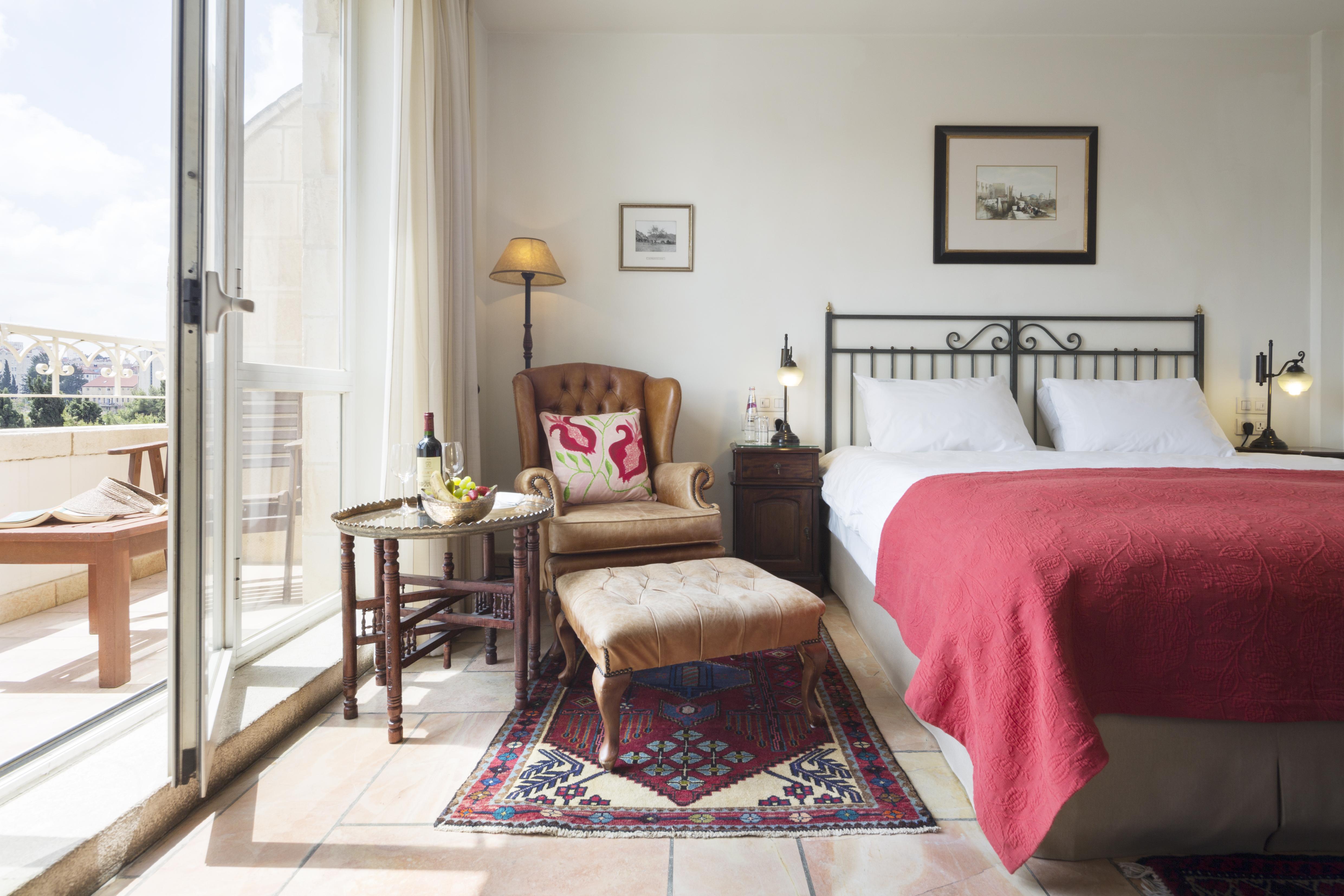 The American Colony Hotel - Small Luxury Hotels Of The World Jeruzalém Exteriér fotografie A room at the hotel