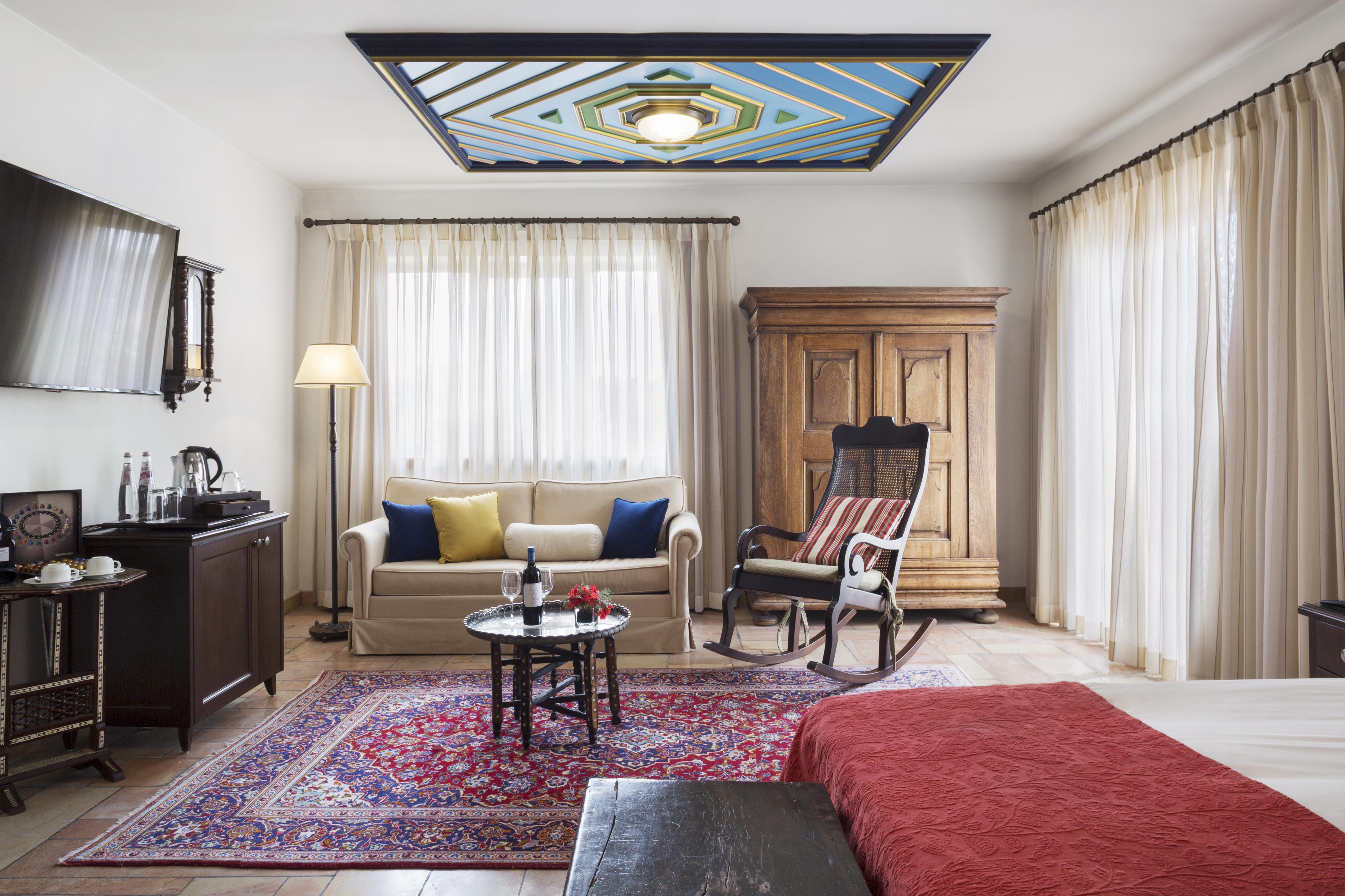 The American Colony Hotel - Small Luxury Hotels Of The World Jeruzalém Exteriér fotografie A room at the hotel