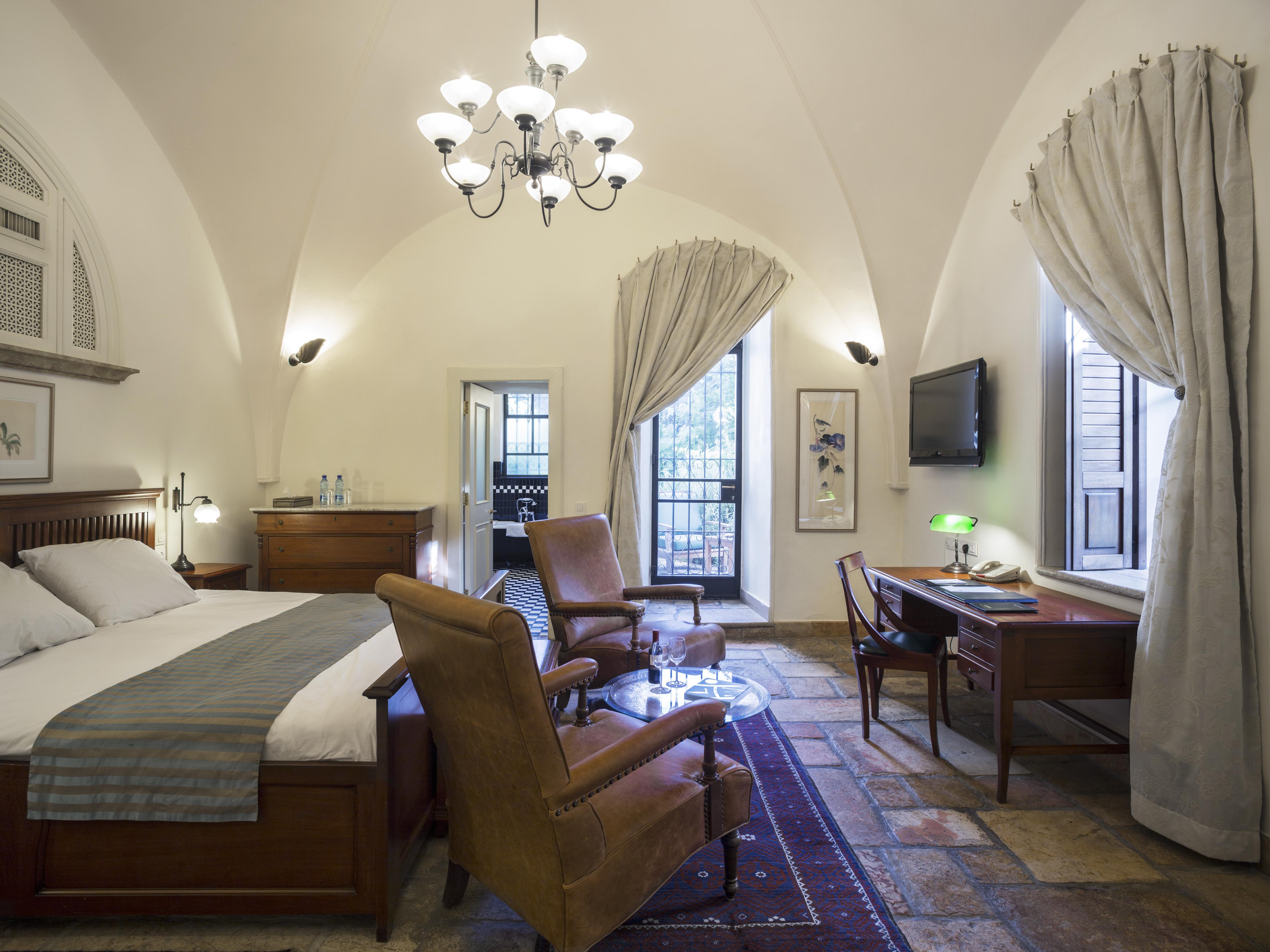 The American Colony Hotel - Small Luxury Hotels Of The World Jeruzalém Exteriér fotografie A room at the hotel