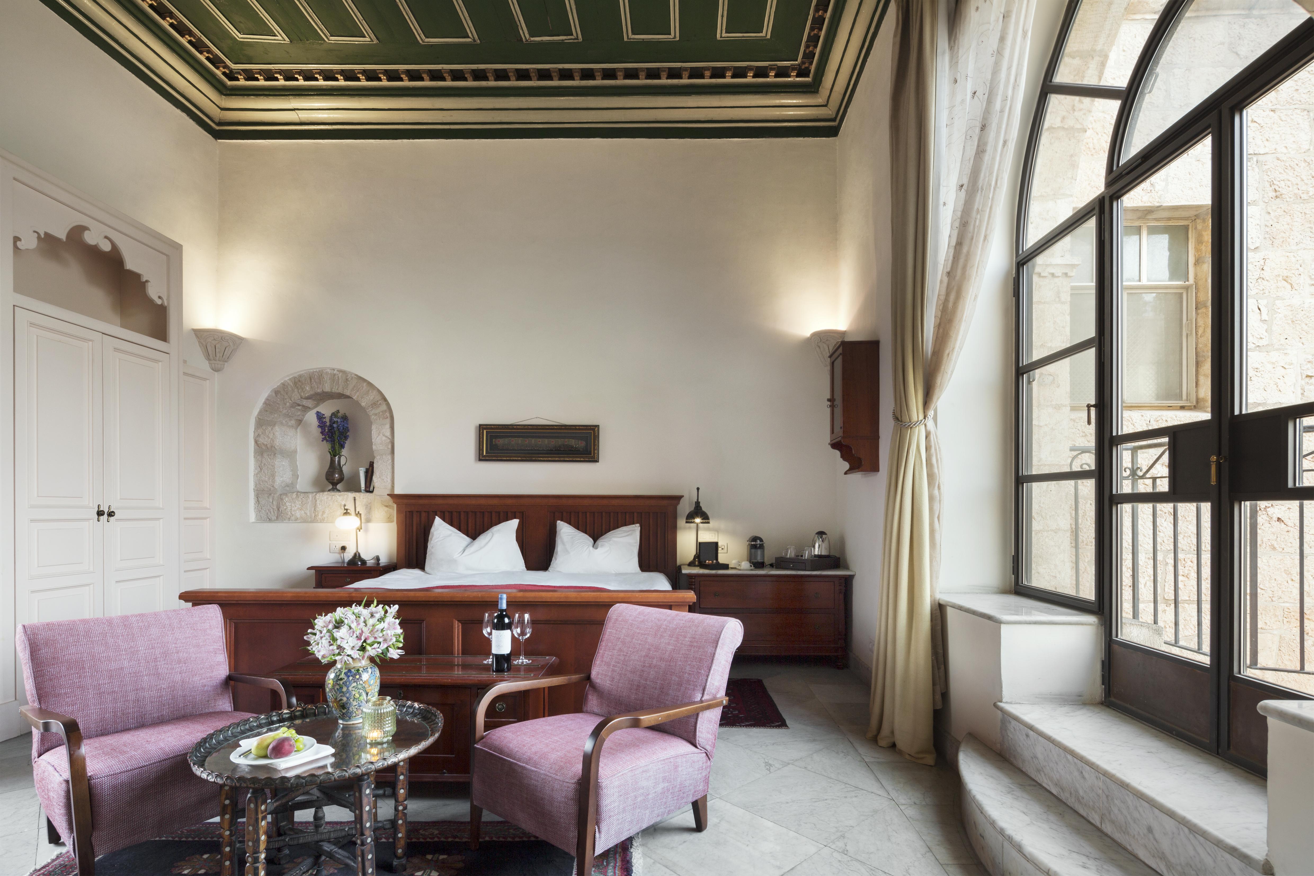 The American Colony Hotel - Small Luxury Hotels Of The World Jeruzalém Exteriér fotografie A suite at the Hotel Carlton