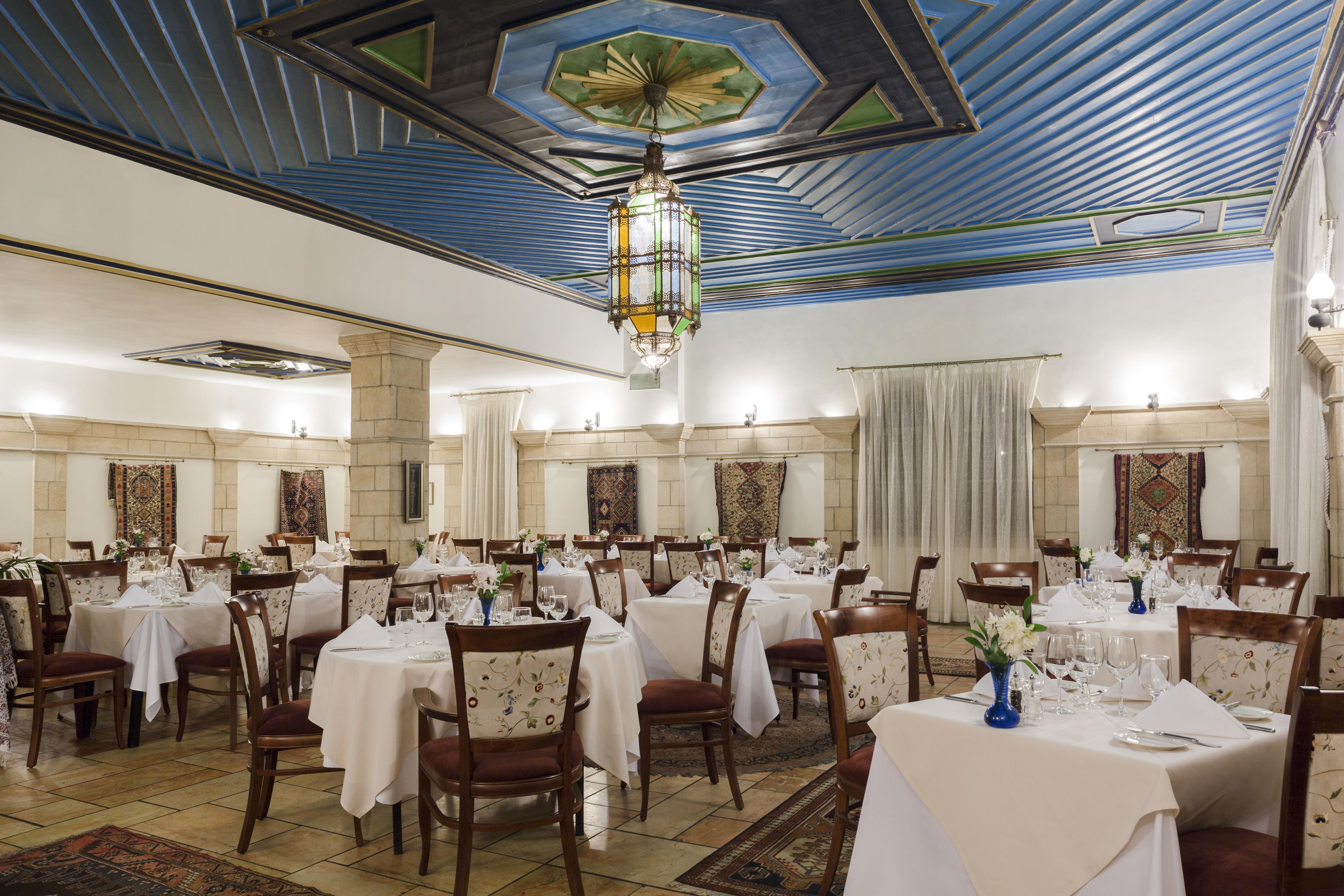 The American Colony Hotel - Small Luxury Hotels Of The World Jeruzalém Exteriér fotografie The restaurant