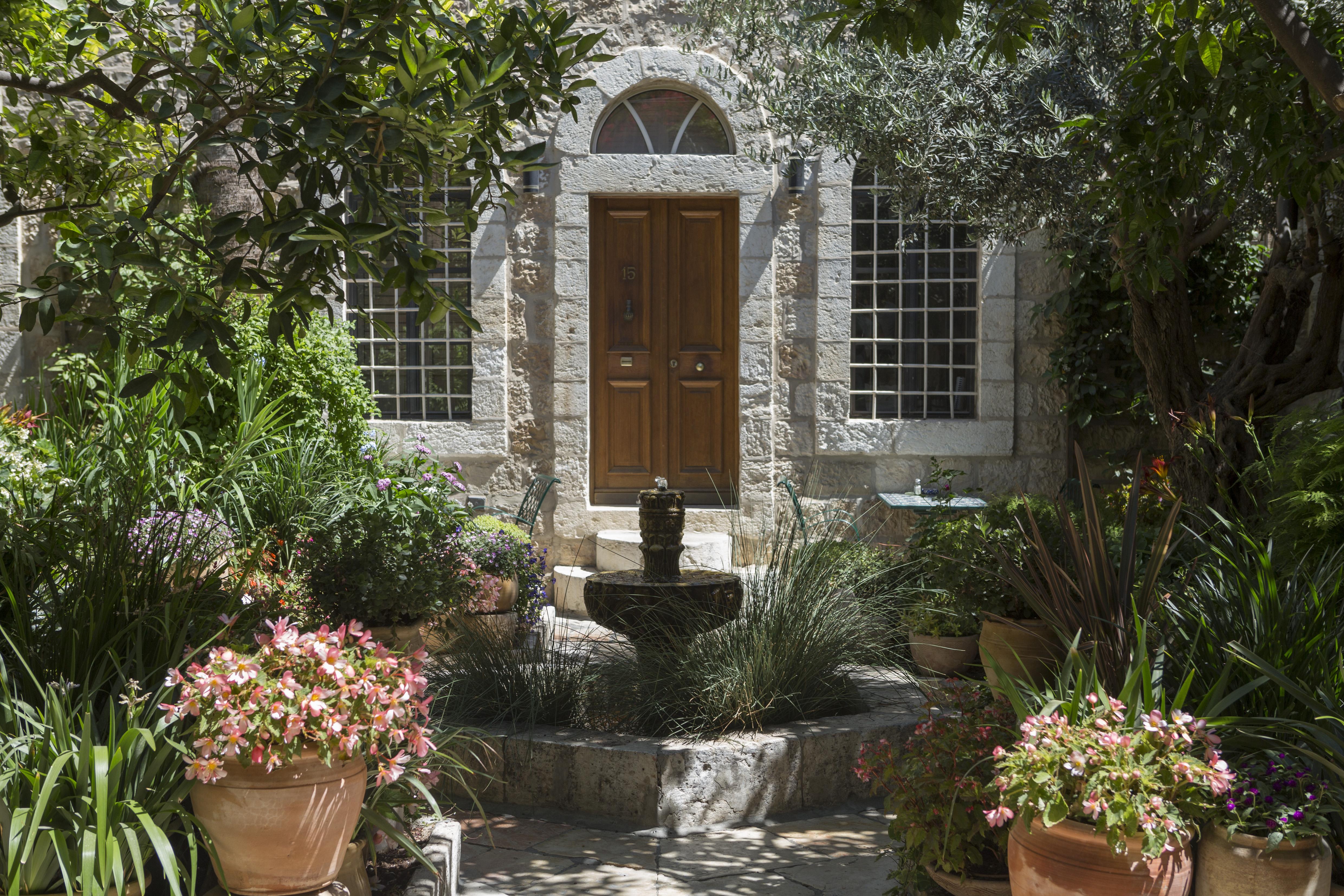 The American Colony Hotel - Small Luxury Hotels Of The World Jeruzalém Exteriér fotografie The entrance to the house