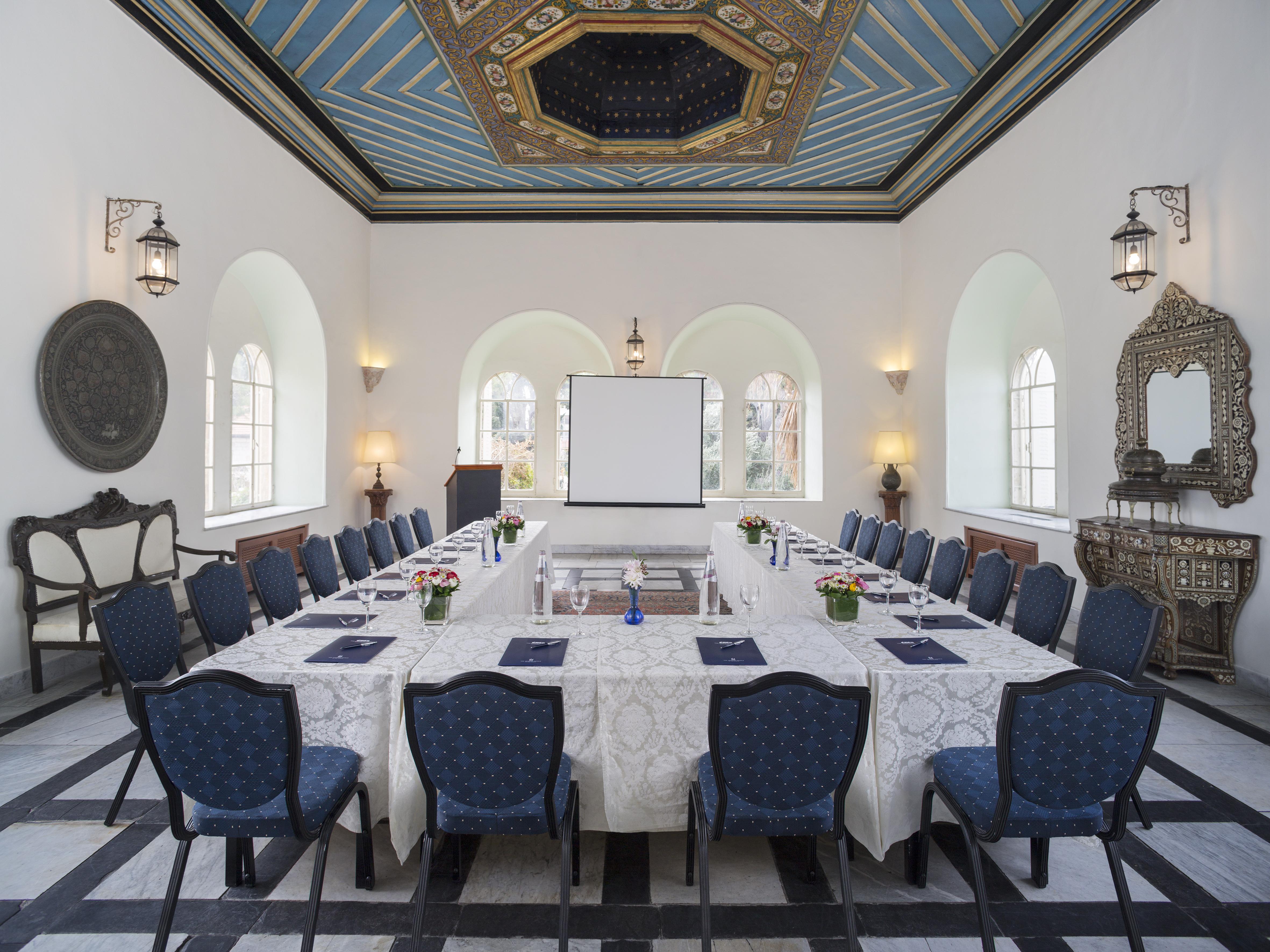 The American Colony Hotel - Small Luxury Hotels Of The World Jeruzalém Exteriér fotografie The meeting room